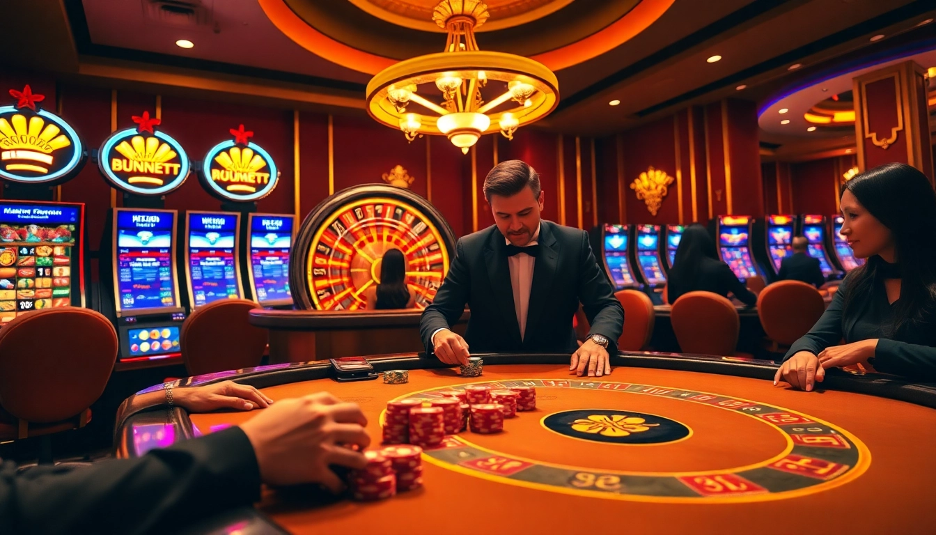 Experience thrilling moments at https://sunwin5.org/ with vibrant casino games, poker excitement, and luxurious ambiance.