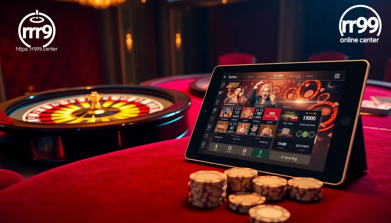 Experience thrilling gambling action at https://rr99.center/ with vibrant casino elements and luxurious atmosphere.