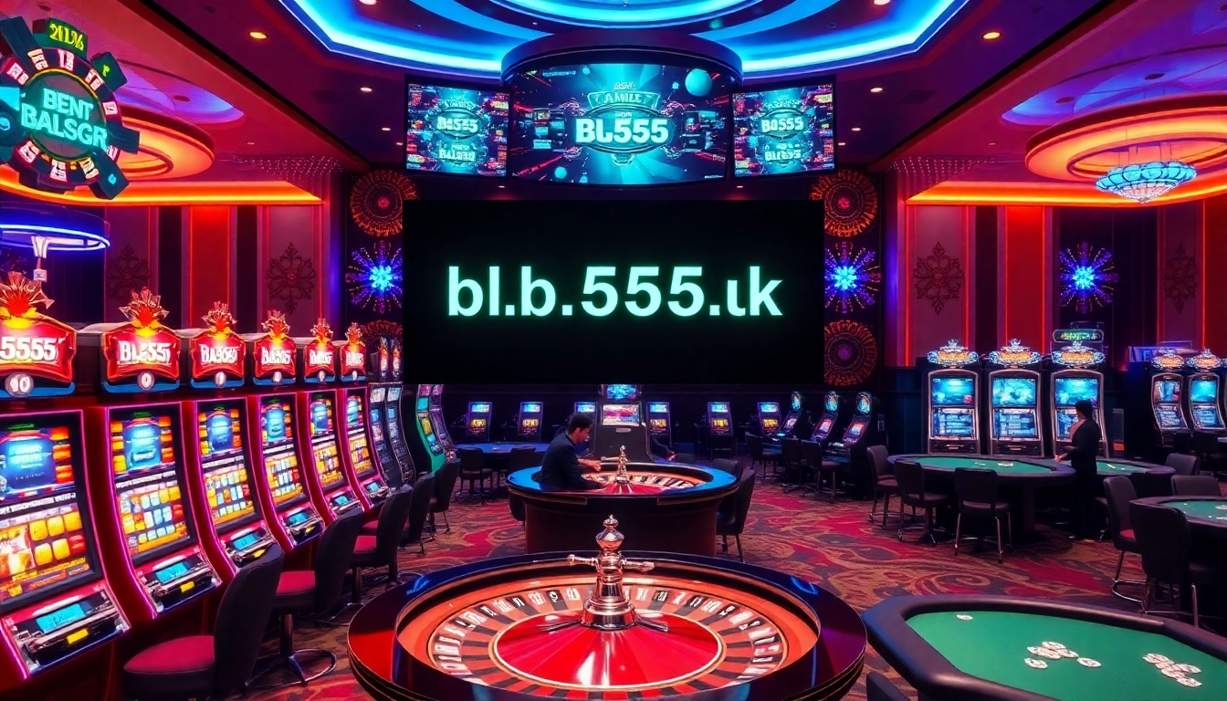 Experience the excitement of online gambling at https://bl555.uk.com/ with vibrant slot machines and engaging action.