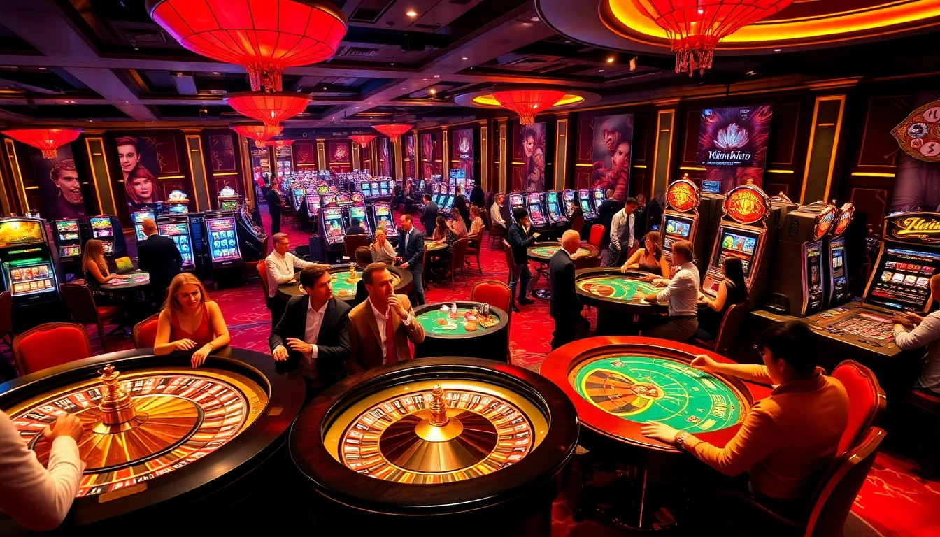 Gambler celebrating a victory at a vibrant go8 casino table, showcasing luxurious poker chips and roulette wheel.