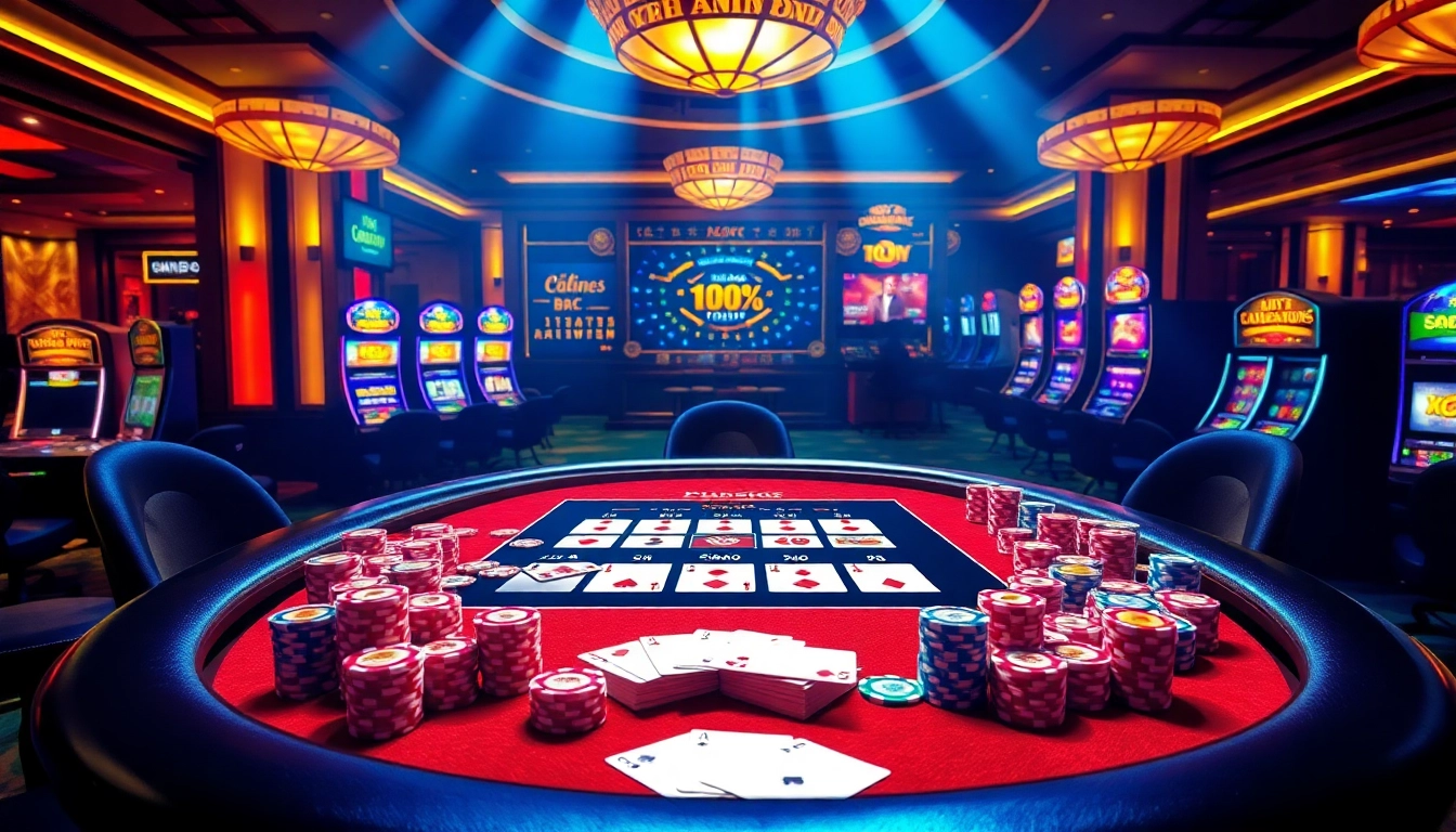 Experience game xóc đĩa trực tuyến with vibrant, engaging visuals in a luxurious casino setting.