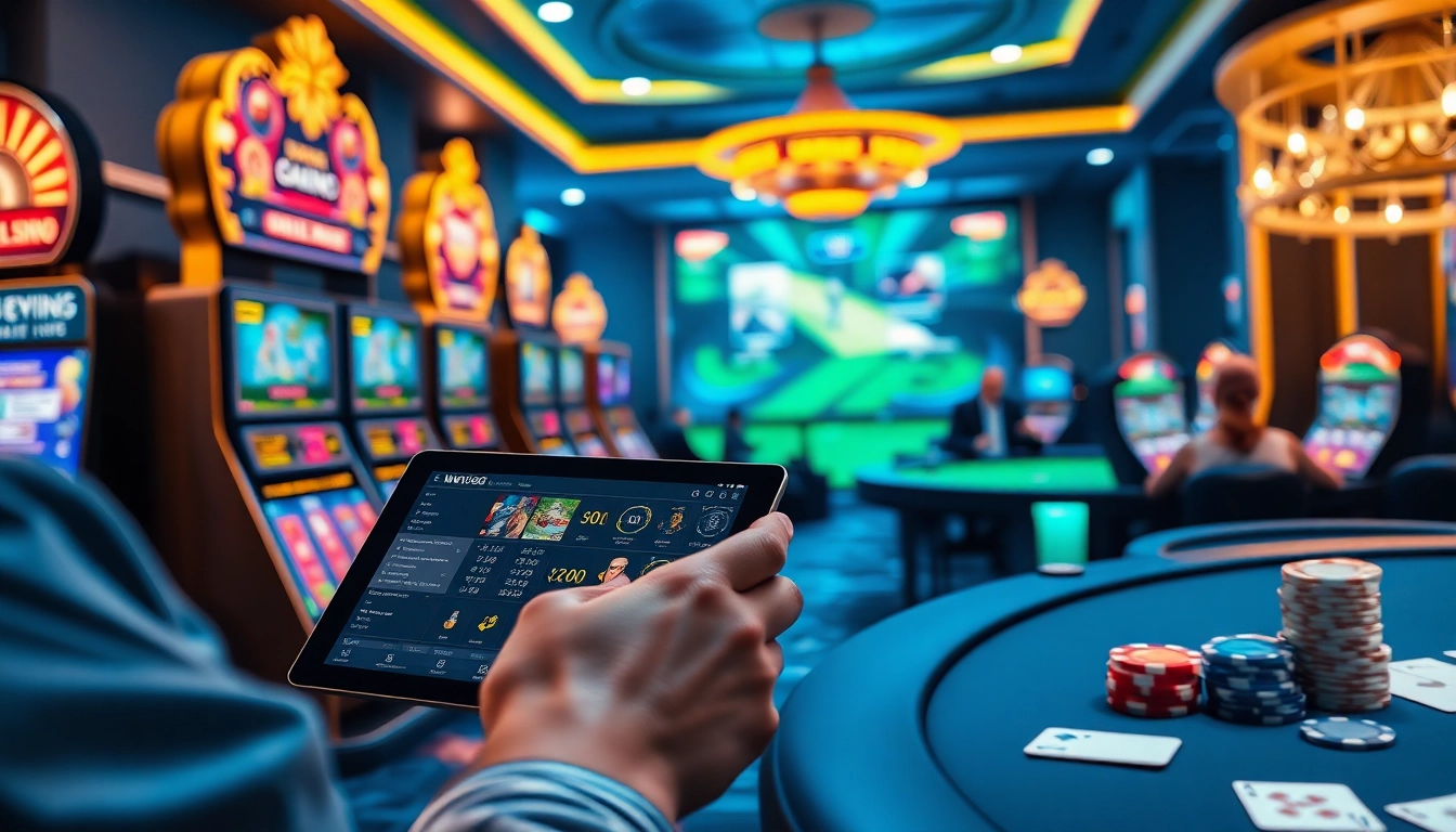 Dynamic online gaming scene at new88go.com showcasing vibrant casino activities.