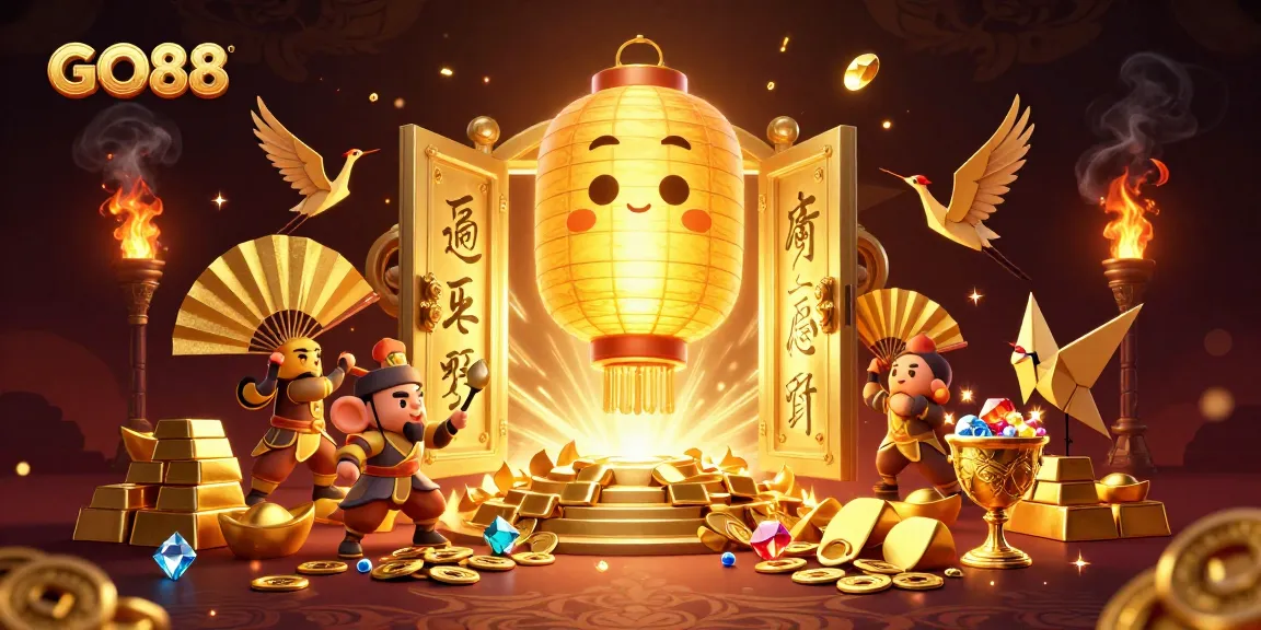 Join the excitement at GO88 with golden treasures and dynamic gaming experiences during your night at the casino.