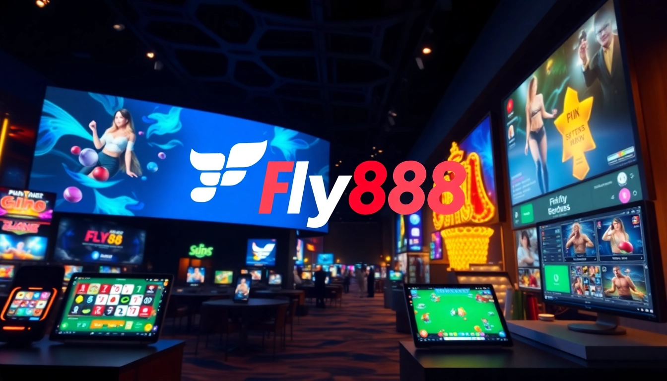 Fly88 vibrant online betting platform showcasing exciting gambling options and user-friendly interface.