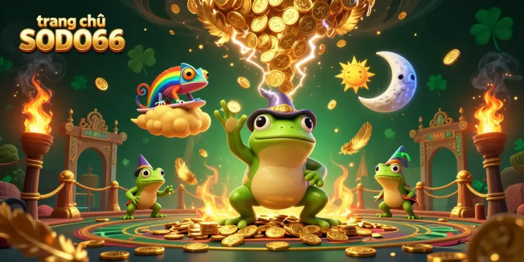 Experience winning spins at trang chủ SODO66 with golden coins and exciting game elements!