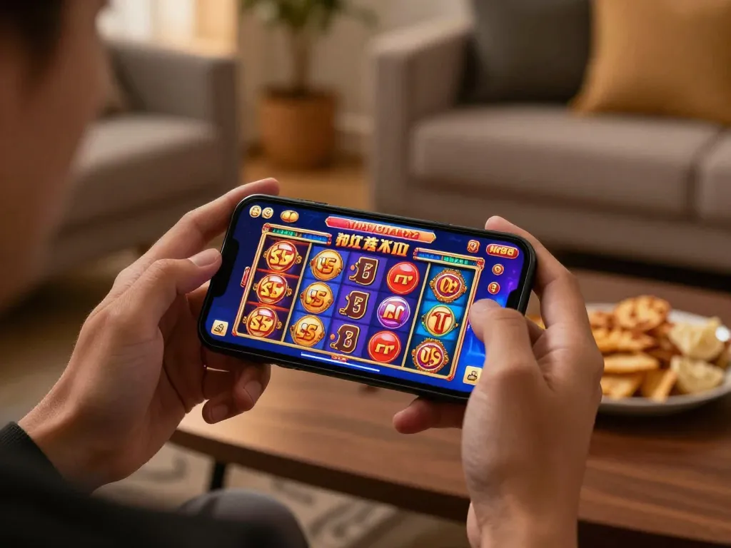 Play exciting games on the NK88 app from a cozy home setup, enjoying entertainment in a relaxed setting.