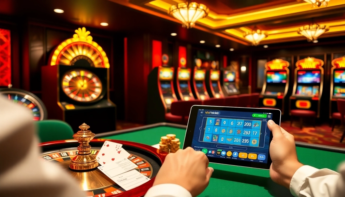 Experience the excitement of VN88 with thrilling roulette and engaging slot machines.