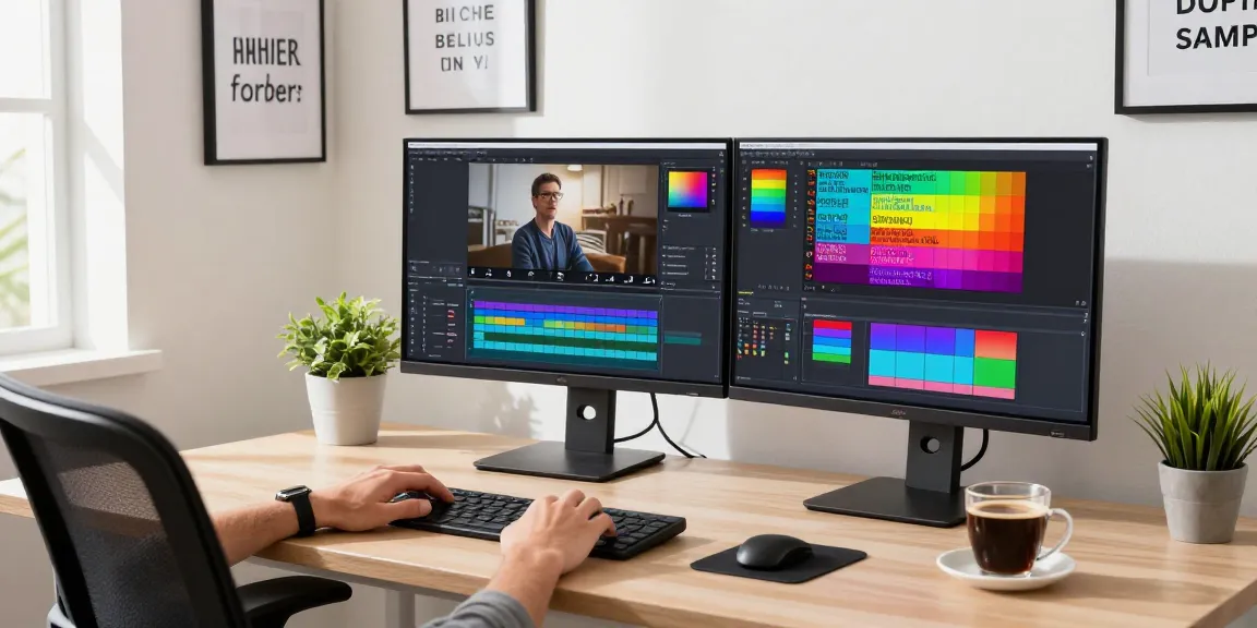Easily write text on video in a modern video editing workspace.