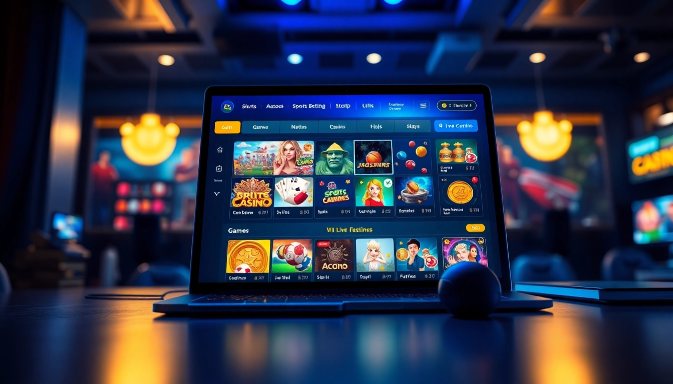 UU88 online betting platform interface showcasing diverse games and user-friendly features.