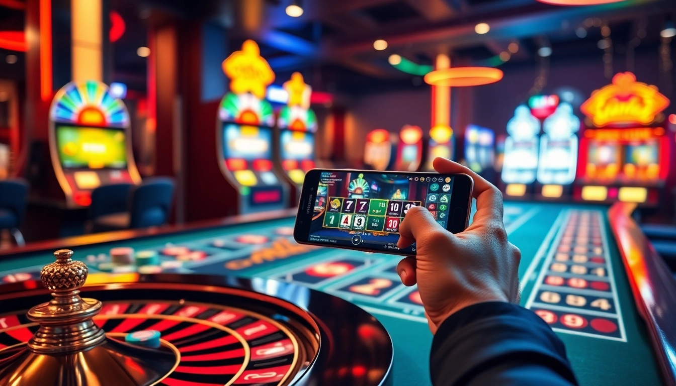 S8 casino atmosphere featuring modern gaming elements and technology integration.