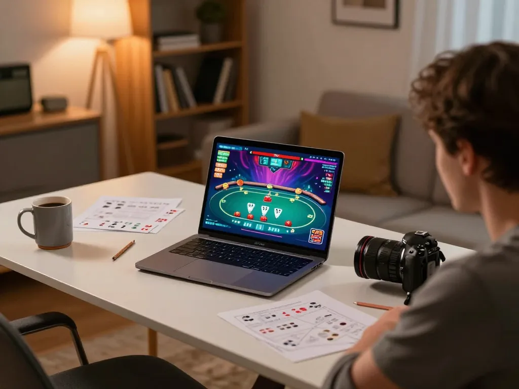 Experience luckywin while playing poker online from the comfort of your home desk.