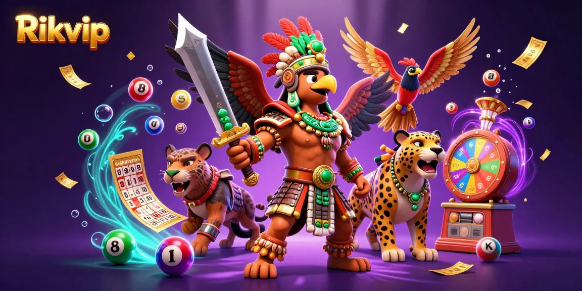 Join the dynamic action at Rikvip while enjoying colorful lottery games with vibrant prizes.