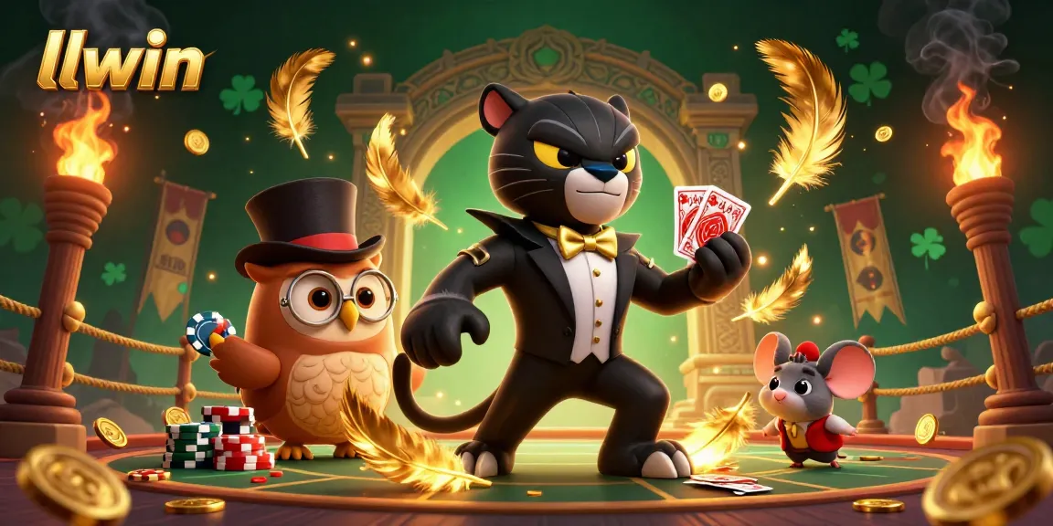 Experience thrilling gameplay at llwin with stylish characters, vibrant casino elements, and exciting betting action.