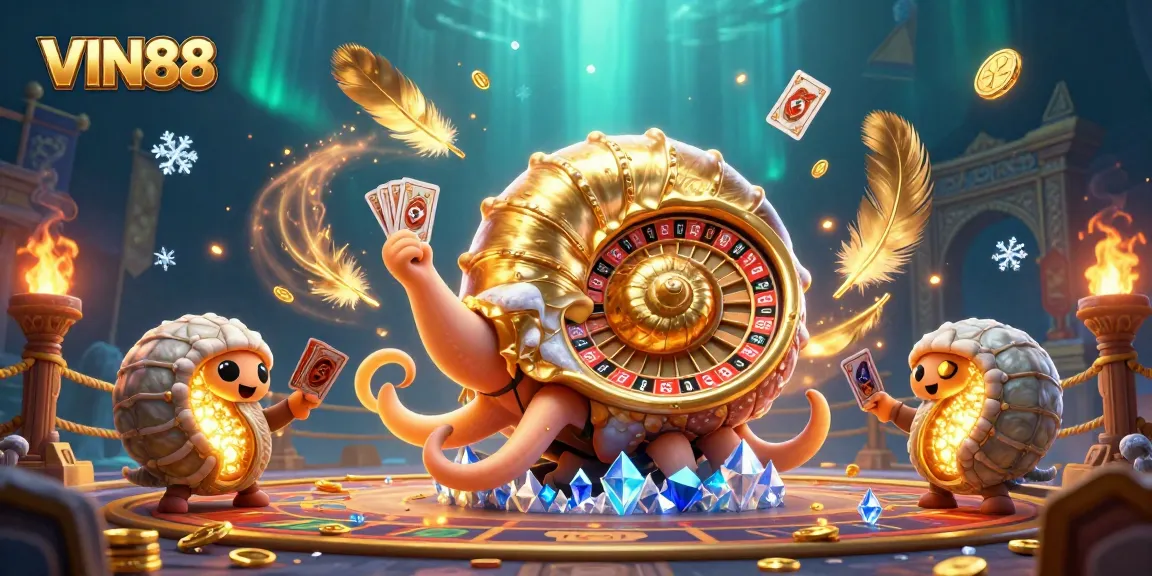 Players experience thrilling games at VIN88's vibrant online casino.