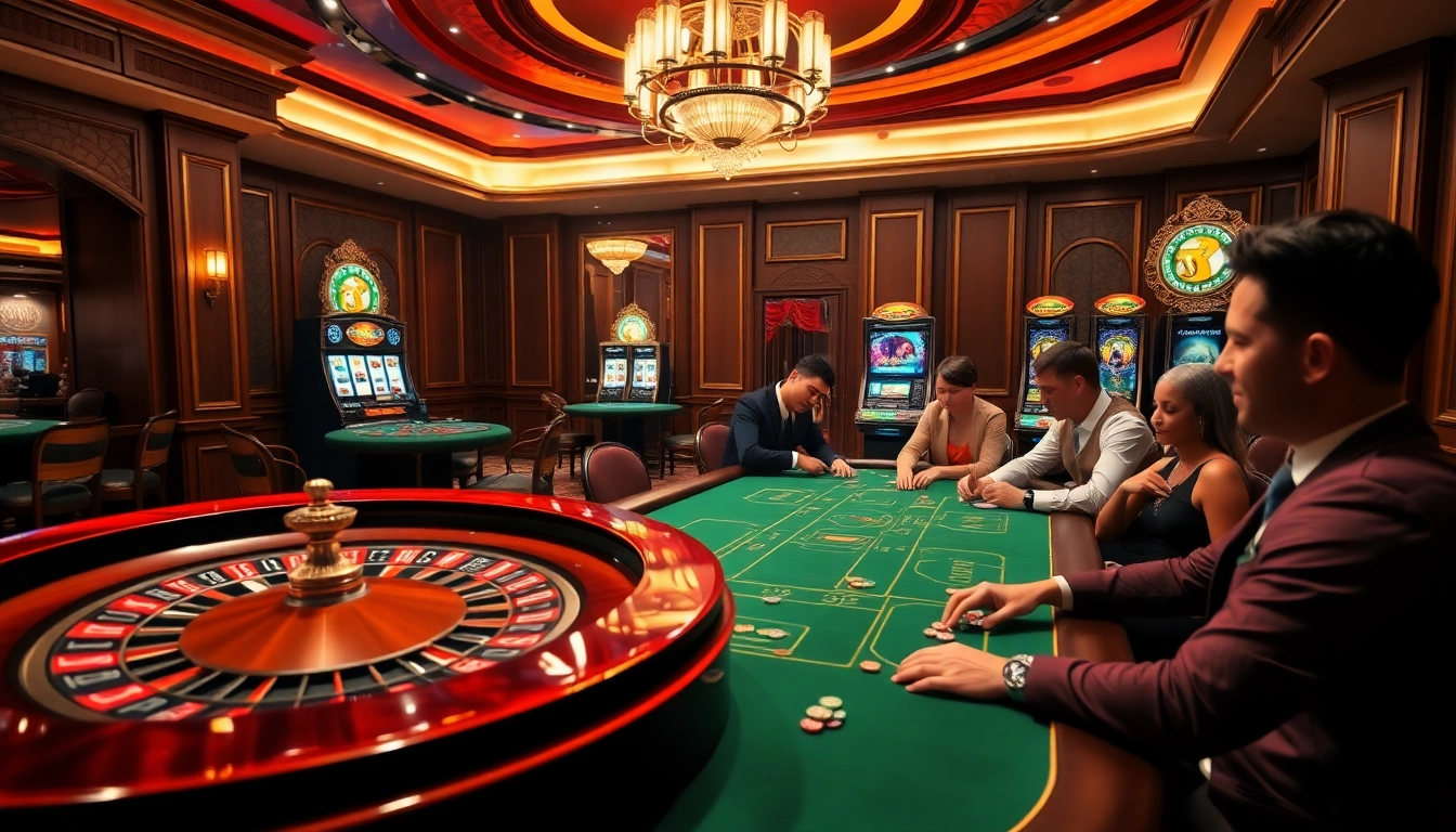 Experience the thrill of slots and table games at https://nohudoithuong.us/ in a luxurious casino setting.