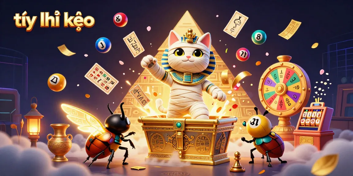 Experience stunning tỷ lệ kèo visuals with a vibrant Egyptian-themed casino illustration, showcasing rich details and dynamic elements.