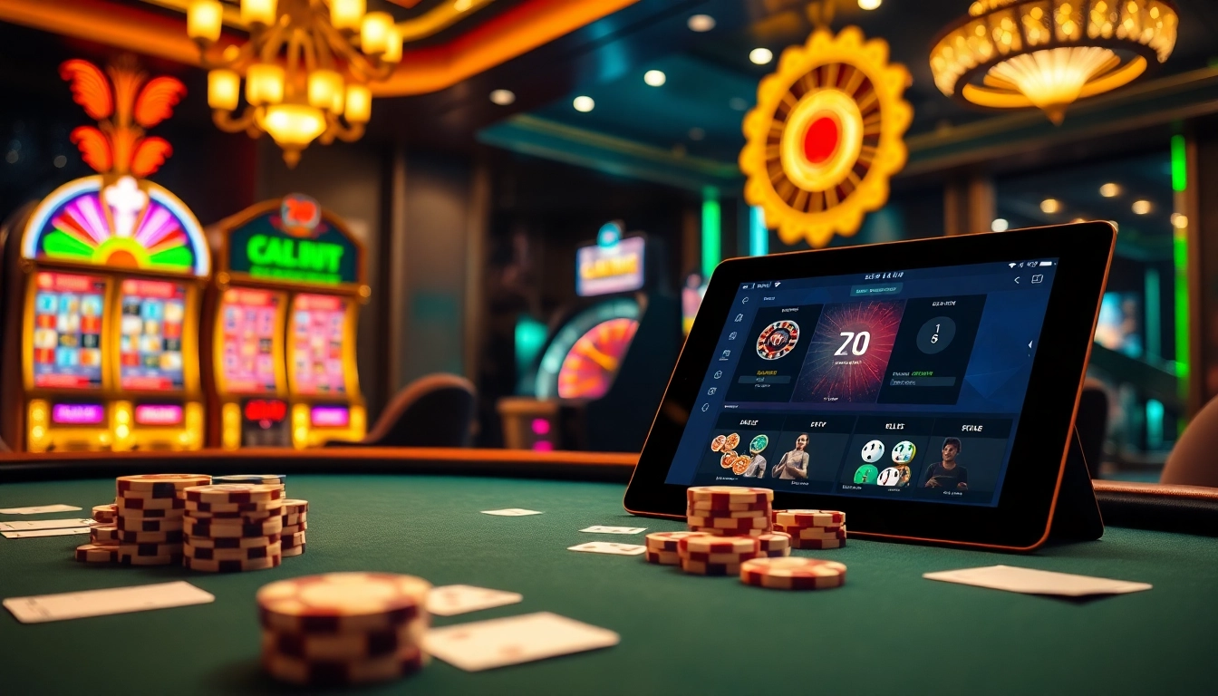 Experience thrilling gameplay at XX88 with colorful casino tables and exciting gaming elements.