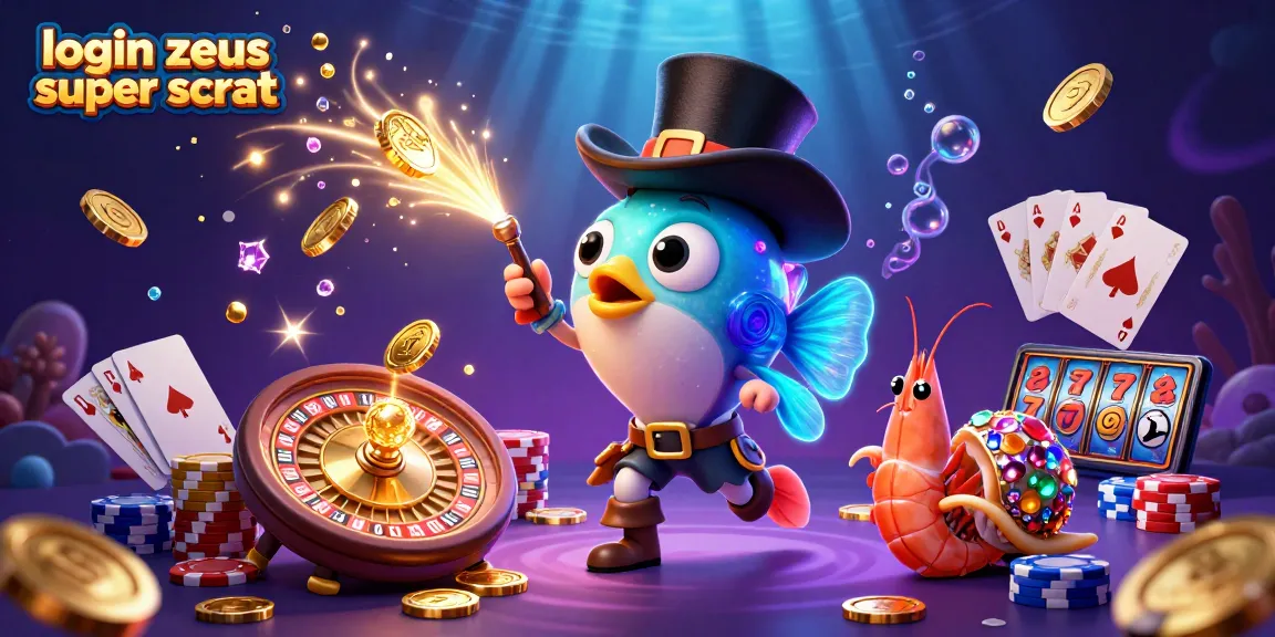 Experience login zeus super scatter with vibrant casino graphics and exciting game elements in action.