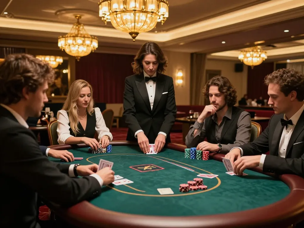 Experience an exclusive poker night at https://tx88.rent/ with elegant decor and engaged players.