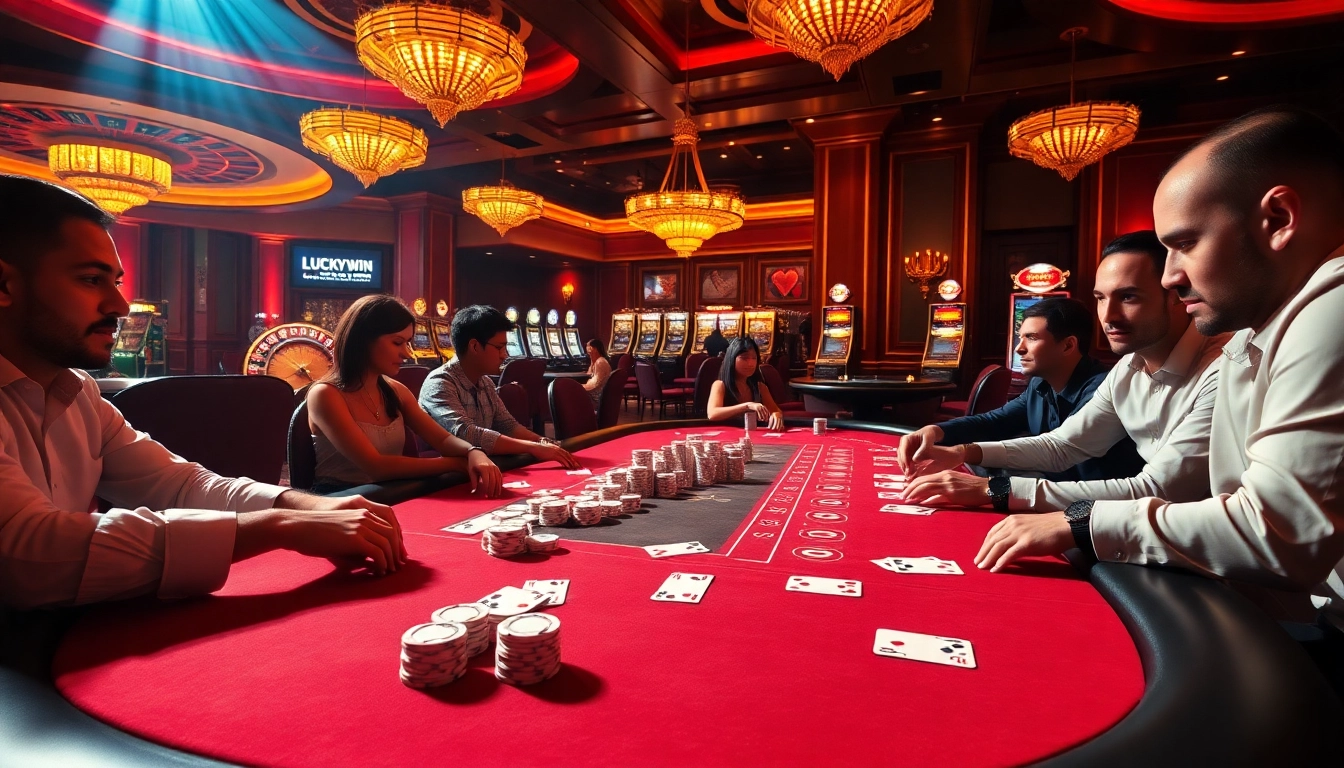 Experience the thrill of Luckywin with vibrant casino gaming, high-stakes poker, and exciting slot machines.
