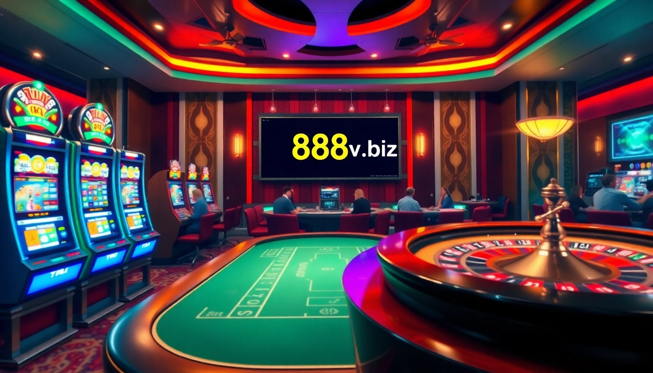 The excitement of casino games like slots and poker at https://888vi.biz/ in a luxurious online atmosphere.