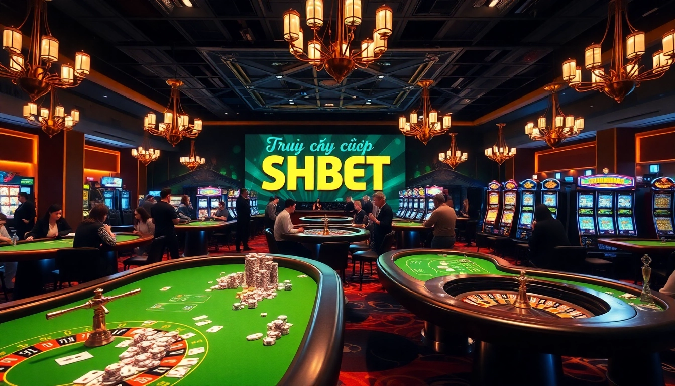 Experience the excitement of casino gaming as you truy cập SHBET chính thức for incredible offers.