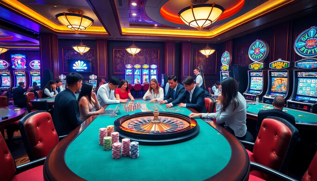Players experience the thrill of winning at 79king's luxurious casino tables and games.