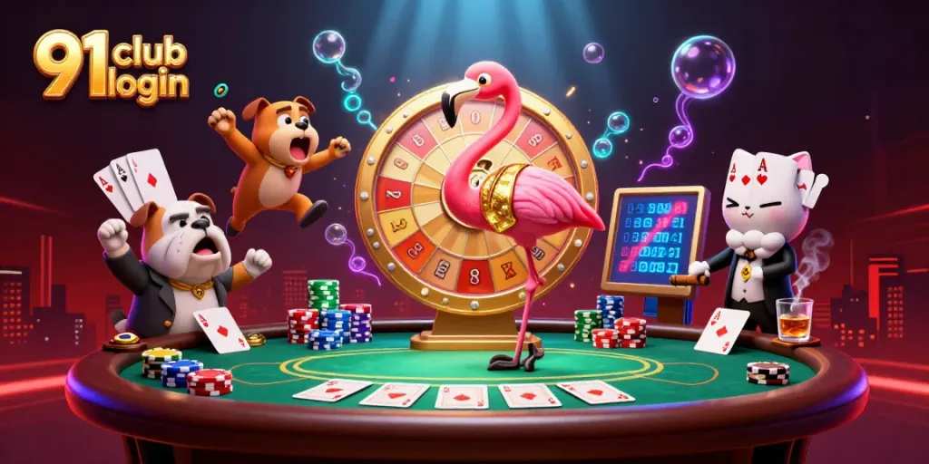 Play games with excitement through 91 club login and spin the big prize wheel to win!