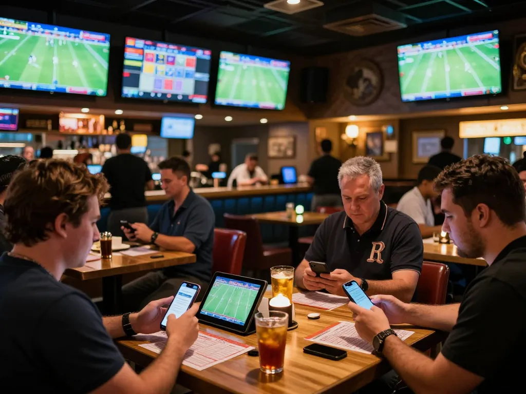 Kèo nhà cái hôm nay enhances your sports betting experience at a lively bar atmosphere