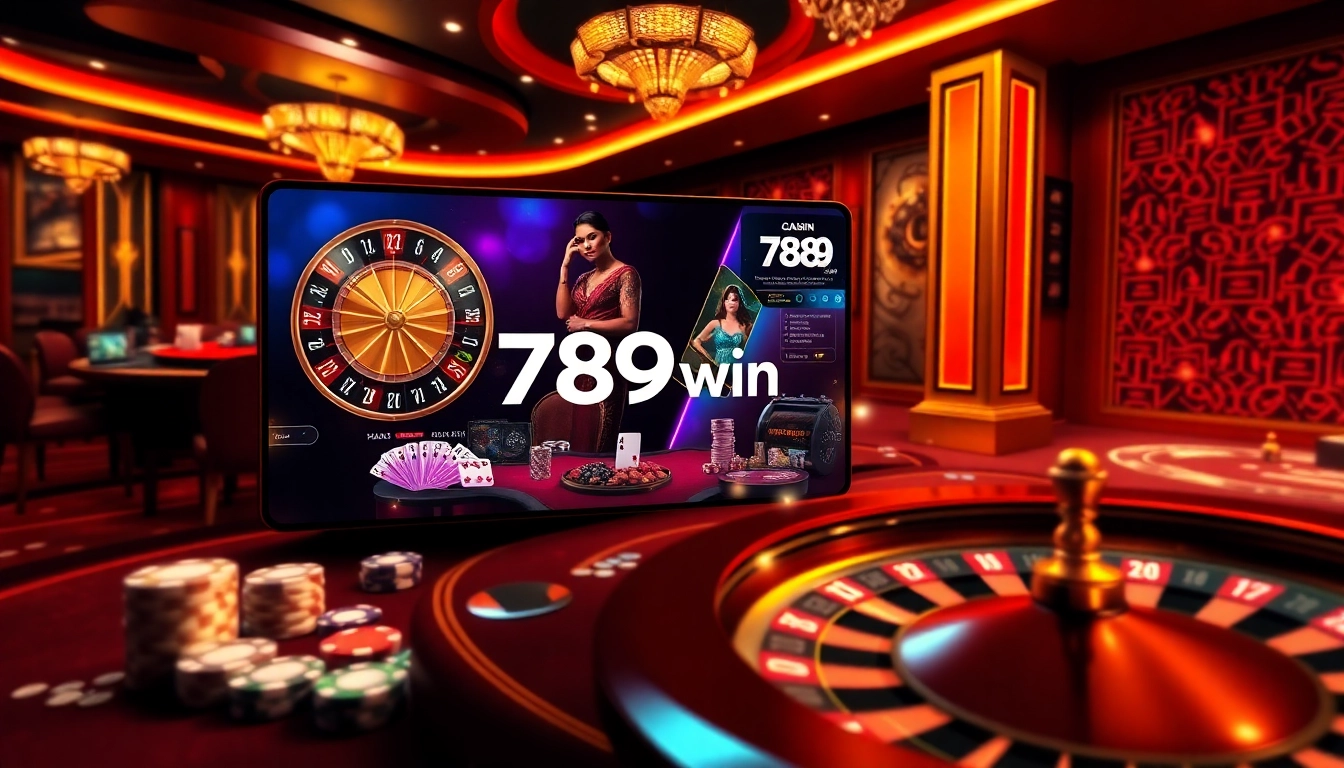 Experience thrilling gameplay with 789win at a luxurious online casino.
