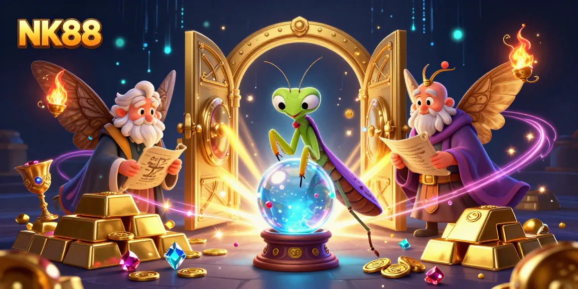 Experience the magic at NK88 with a winning fortune teller and treasures galore.