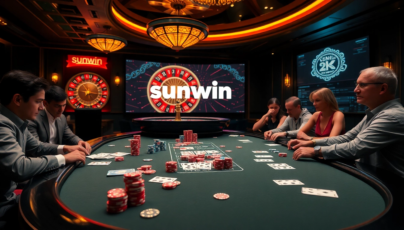 Experience thrilling gameplay at sunwin casino tables filled with action and excitement.