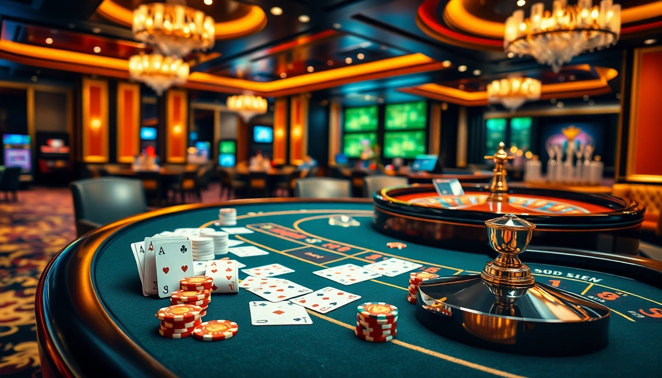 Place your bets at 68VIP’s luxurious casino tables filled with excitement.