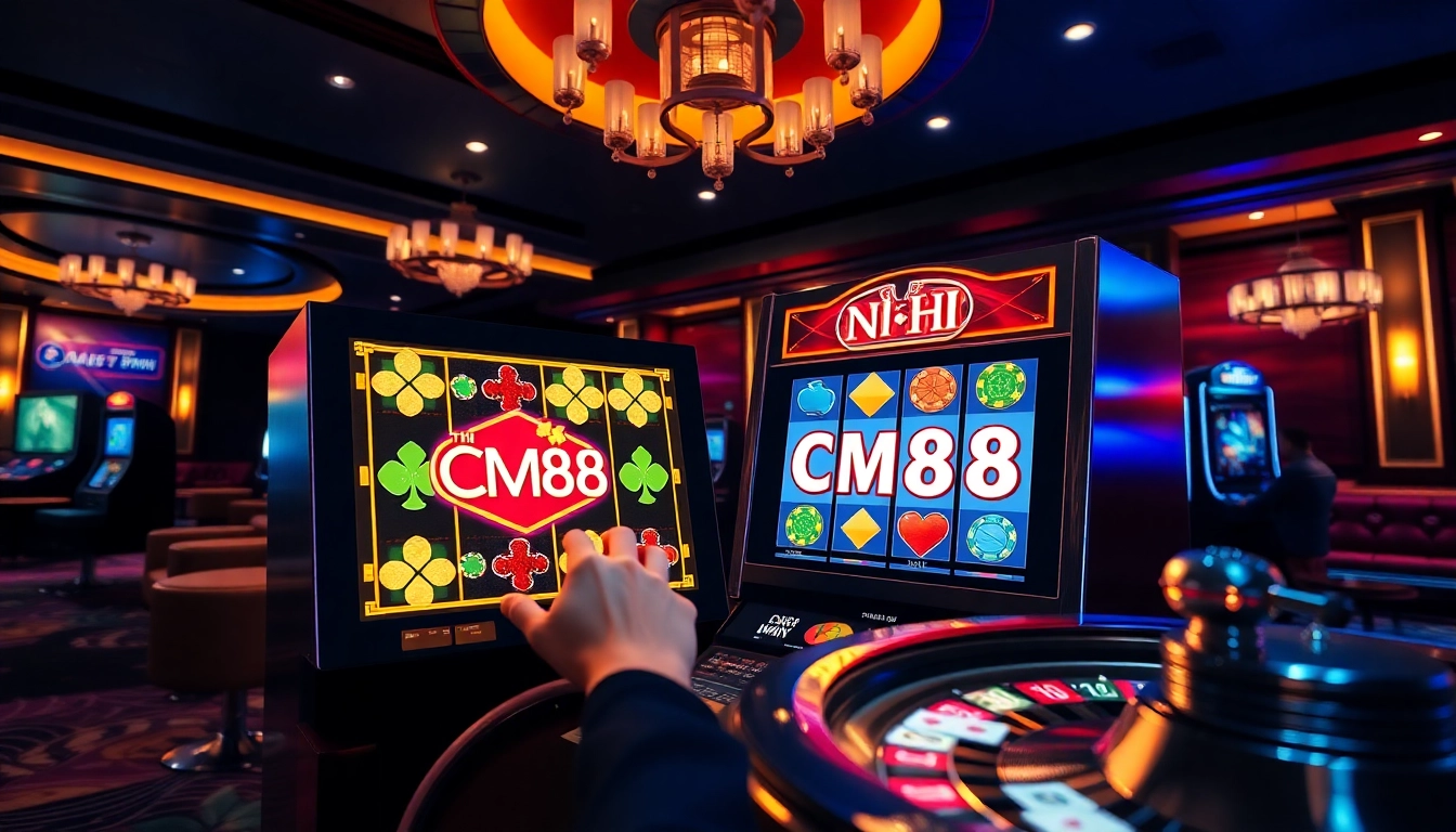 Experience the thrill of gaming at https://icm88.com/no-hu-cm88/ with vibrant slot machines and professional casino ambiance.