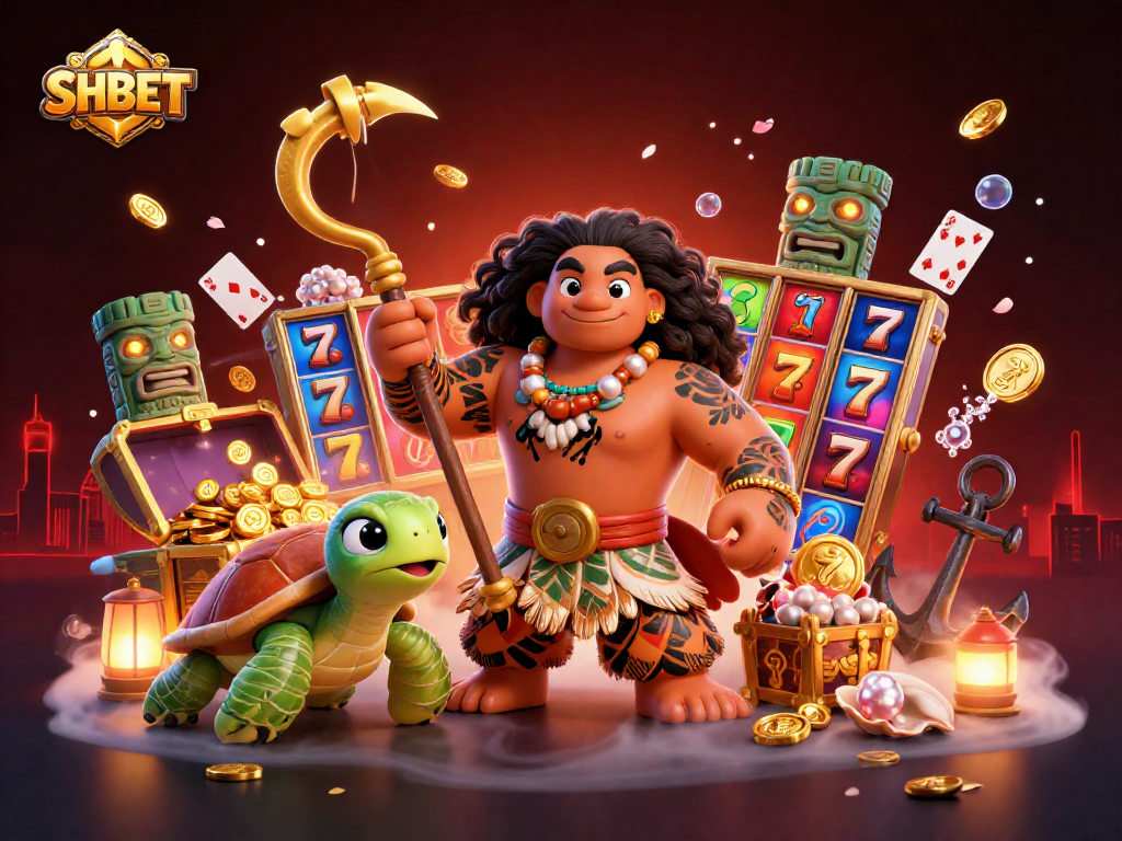 Experience SHBET's vibrant casino world with thrilling slot action and captivating characters.