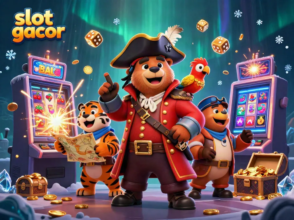 Experience the thrill of slot gacor with thrilling gaming elements and vibrant characters.