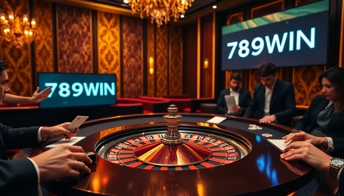 Experience the thrill of winning at 789WIN with engaging roulette action.