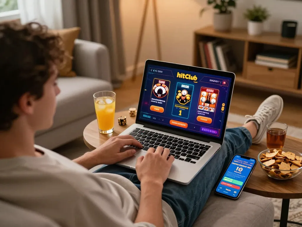 Engaging user experience at hitclub with online poker and slots, in a cozy setting