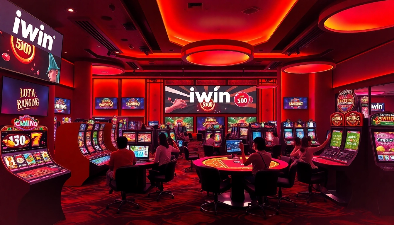 Experience excitement at Iwin's modern online casino with vibrant gaming options.