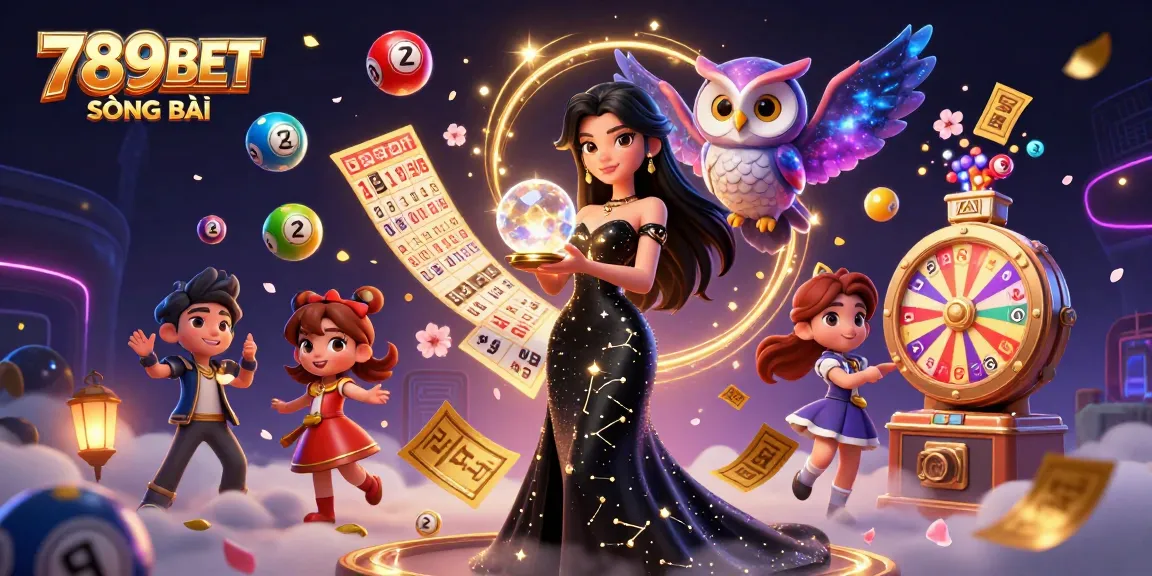 Engage in thrilling gameplay at 789BET SÒNG BÀI with vibrant casino elements and enchanting characters.