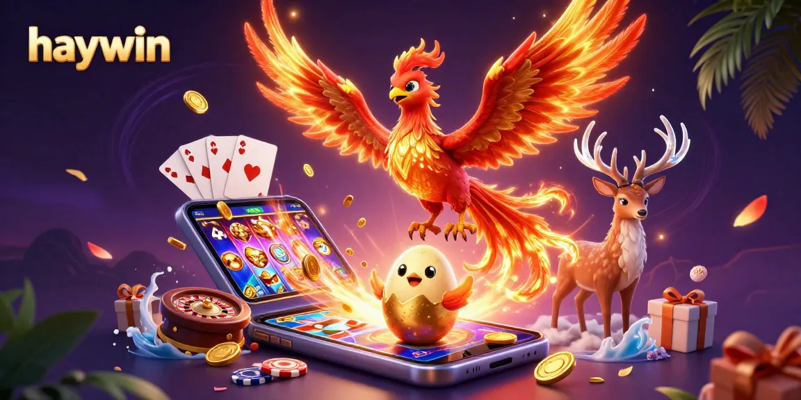 Experience the excitement of haywin, where a phoenix symbolizes fortune and gaming triumphs.