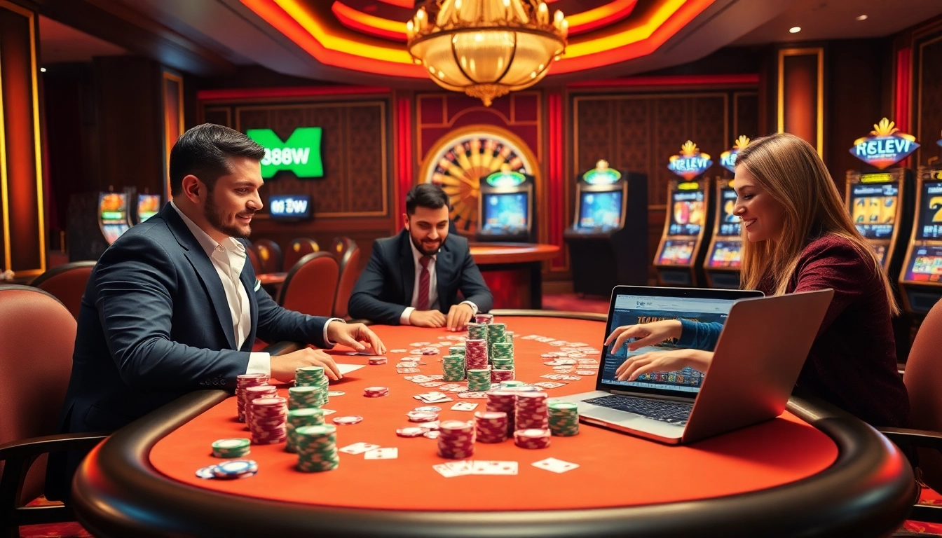 Experience thrilling poker action at 888NEW with vibrant casino visuals and winning moments.
