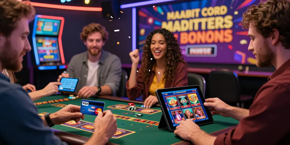 Engaged players celebrating wins and making credit card payments at vibrant online casinos inspired by https://brcs.co.uk.