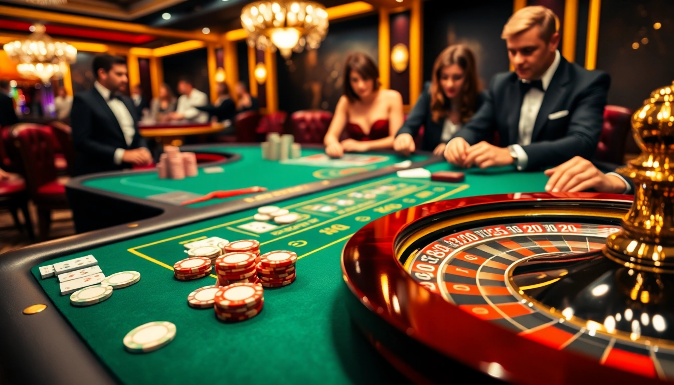 Experience thrilling gameplay at 789club with vibrant casino tables and exciting action.