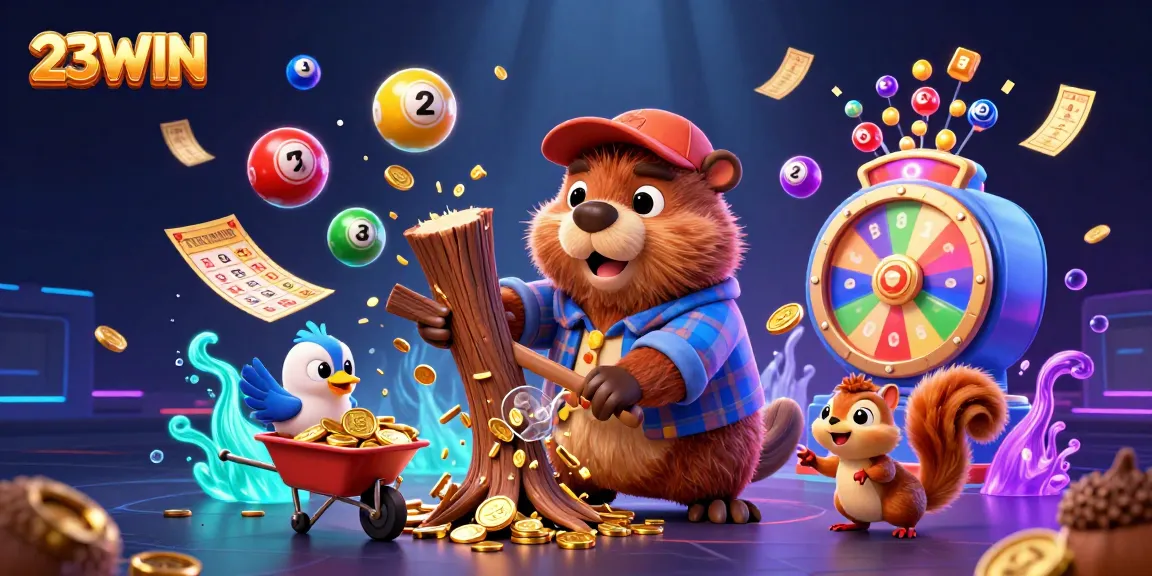 Experience thrilling games at 23WIN with colorful coins, rich visuals, and dynamic lottery action.