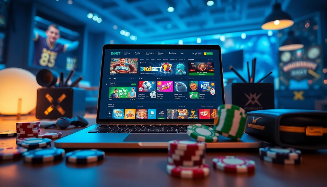 Experience the thrilling online gaming world at 8kbet trang chủ featuring vibrant graphics and user-friendly interface.