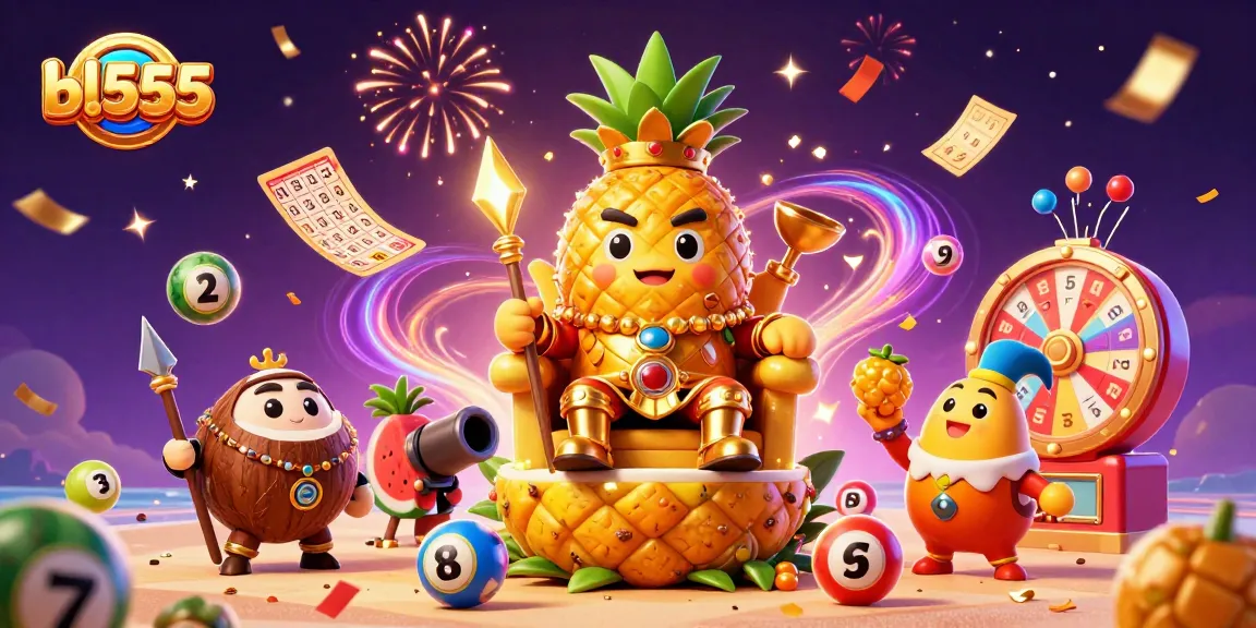 Experience the thrilling world of bl555 with our vibrant casino-themed illustration featuring engaging characters and dynamic game elements.
