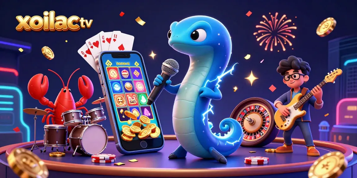 Xoilac TV showcases a vibrant underwater casino scene with stunning characters and dynamic gaming action.