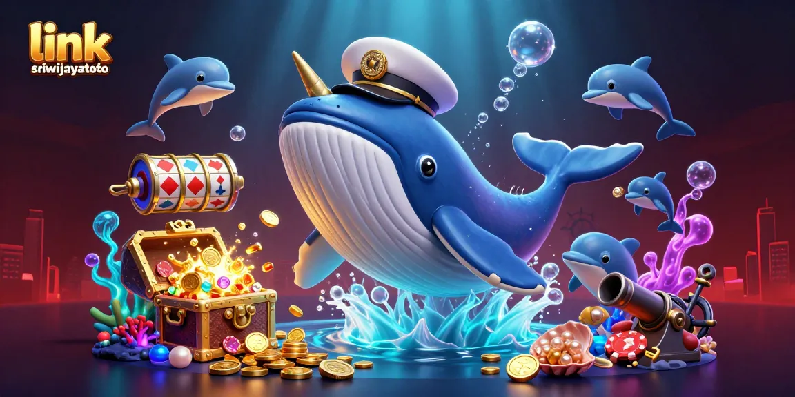 Experience high-stakes fun with link sriwijayatoto as animated characters leap through a vibrant casino world.