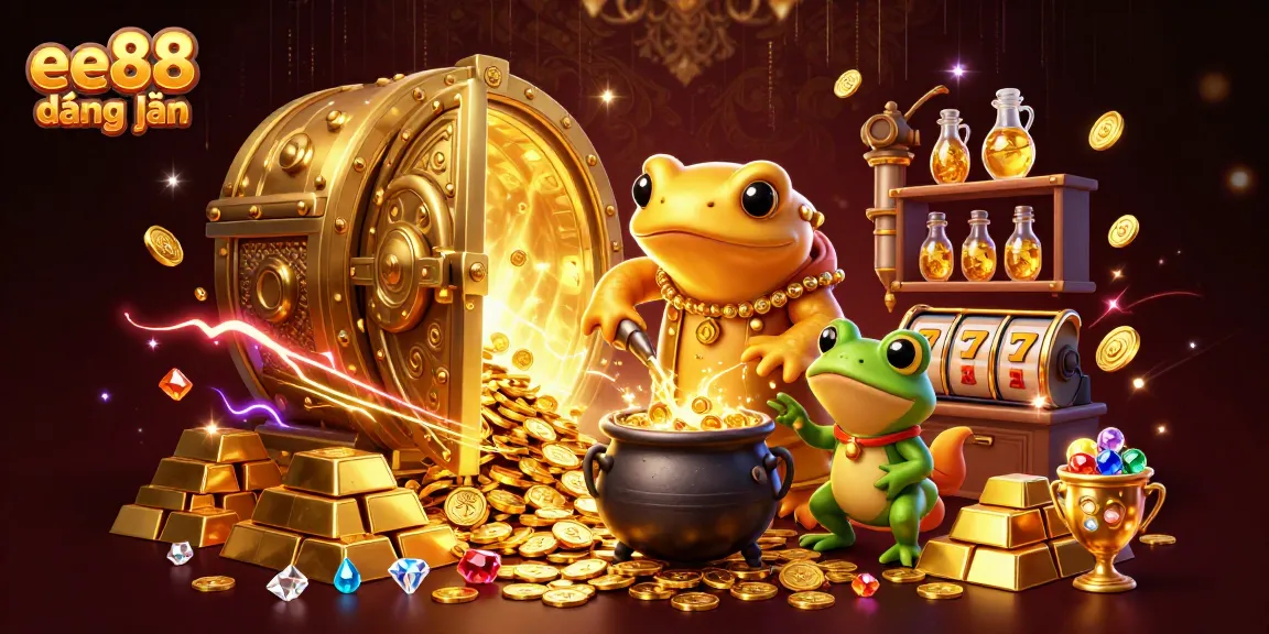 Engage with vibrant imagery of ee88 đăng nhập featuring slots and golden elements.